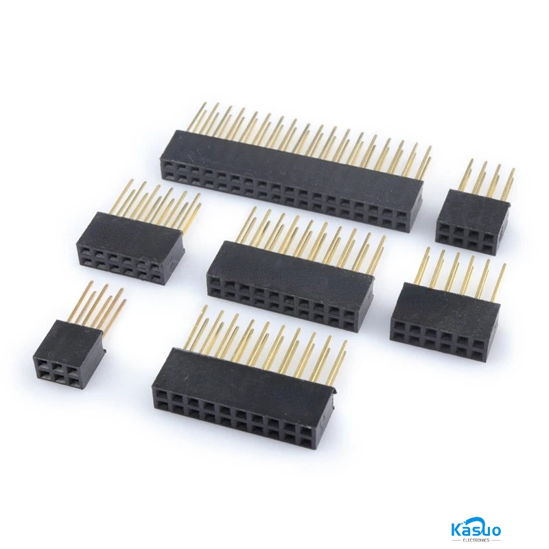 2x13 Pin Female Long Header - 2.54mm Pitch